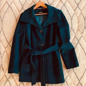 Wool Blend Pea Coat